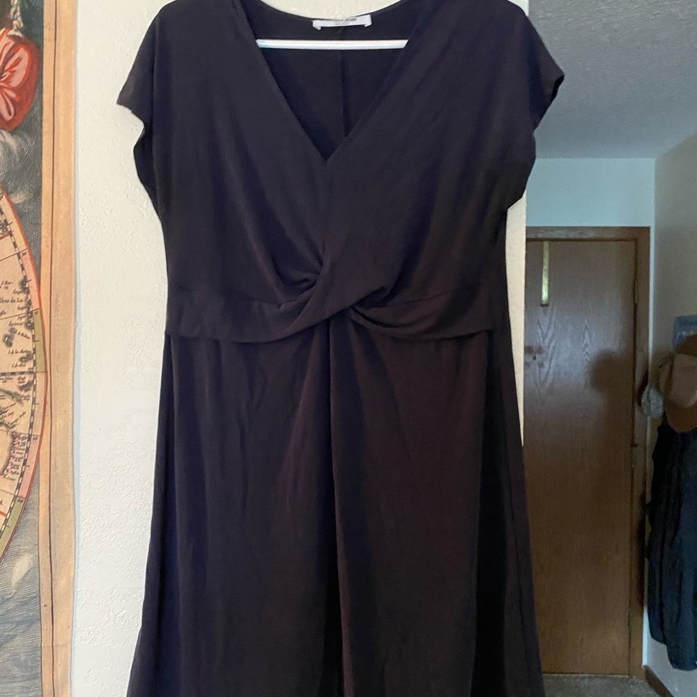 Navy blue dress